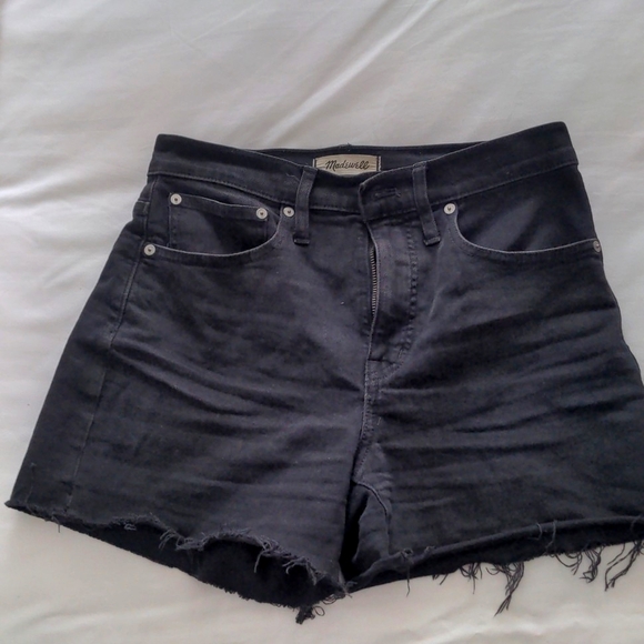 Madewell Pants - Madewell High-Rise Denim Shorts Size 25